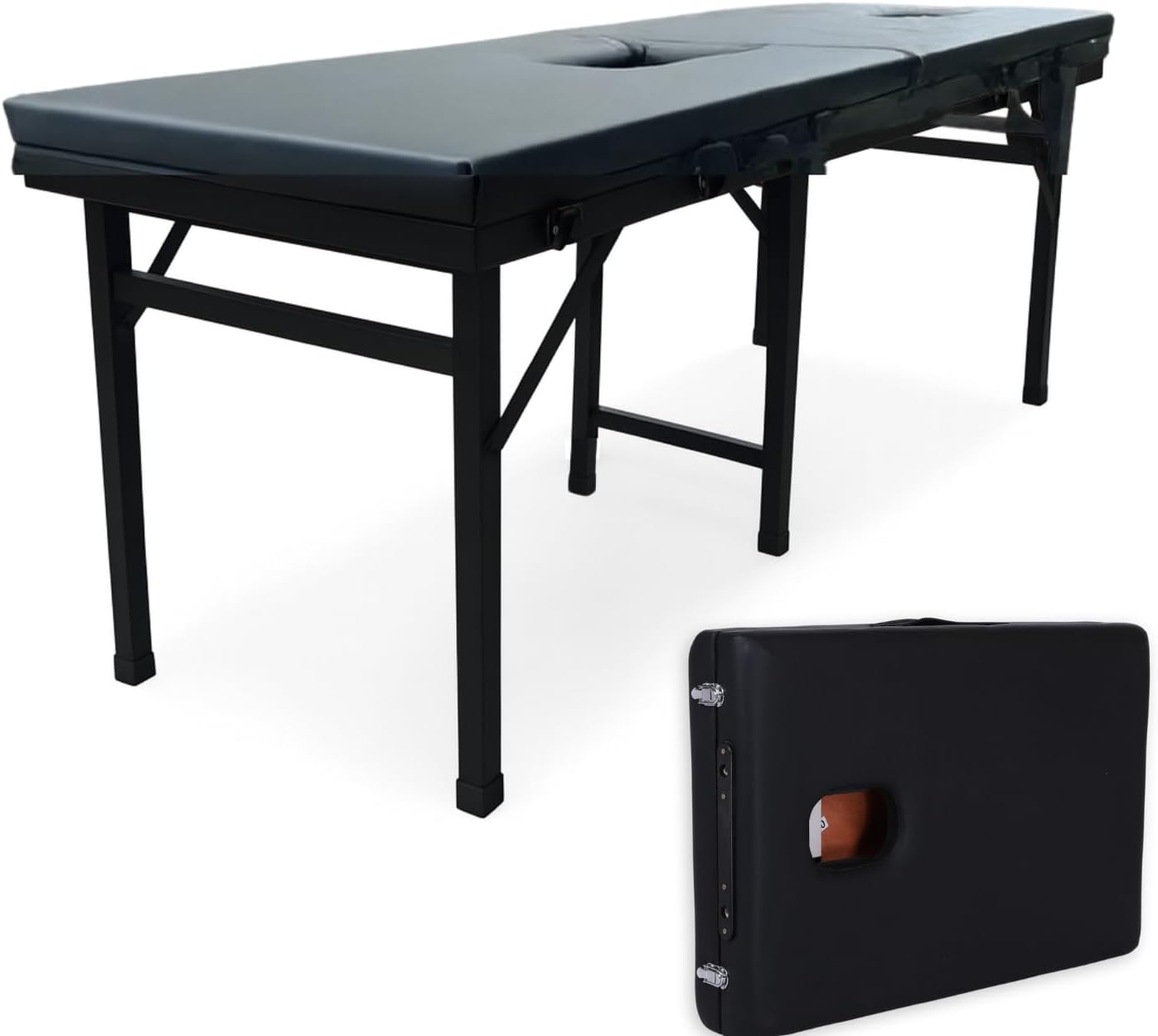 Milking Table with Big Glory Hole-Massage Table with Hole for Men-UNOBSTRUCTED Access
