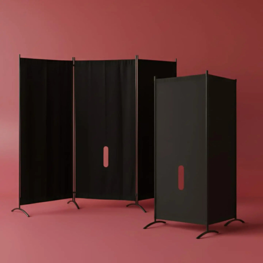 GLORY BOOTH - Freestanding Glory Hole Wall - Portable High-End Gloryhole Kit with Durable Metal Frame Home in Bold