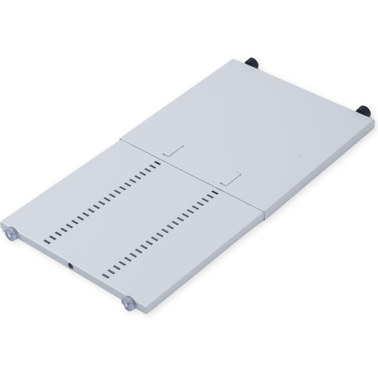 Heavy-Duty Adjustable Cabinet Shelf Organizer-(Eggshell White) (11''-18'')