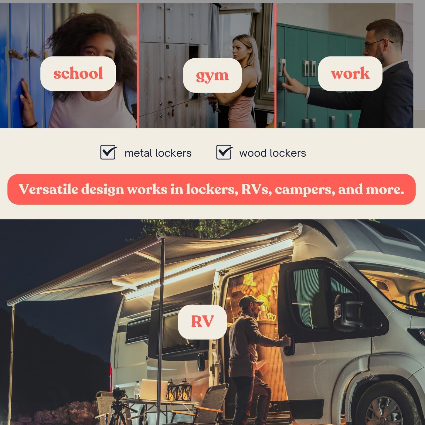 10''-16.5'' Adjustable Locker Organizer - METAL, Heavy Duty Expandable Tension Shelf Black