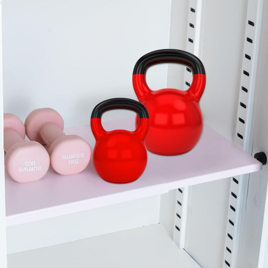 Pink Adjustable Locker Shelf All Metal| Heavy Duty Powder-Coated Steel Locker Organizer for School & Gym