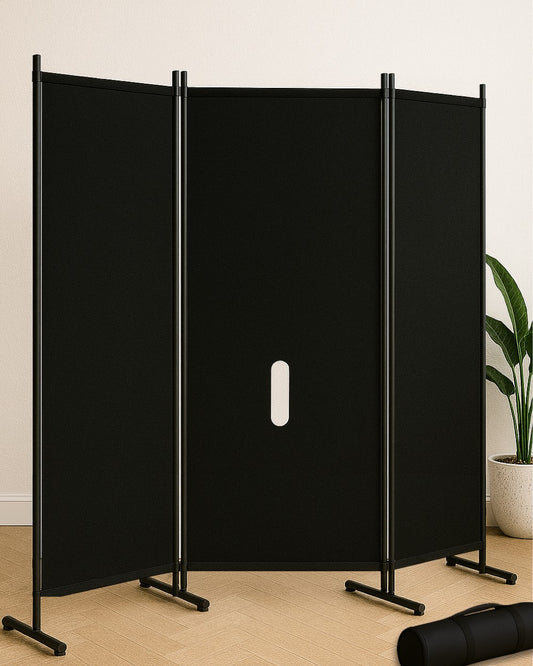 Freestanding Glory Hole Curtain Wall-No Drill Portable High-End Gloryhole Kit with Durable Metal Frame