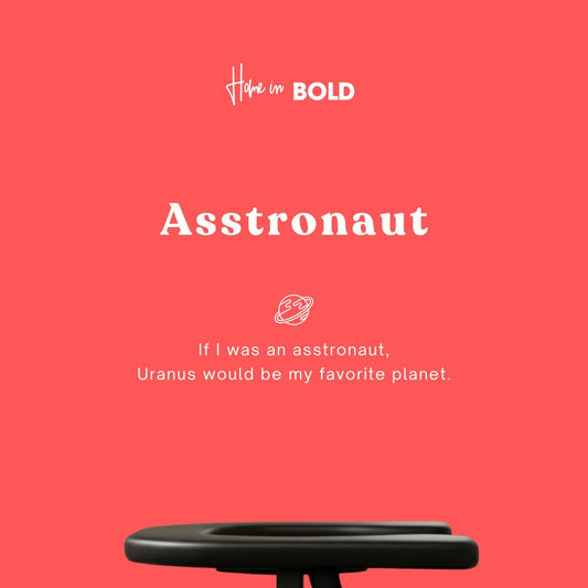 ASSTRONAUT PRO facesitting chair with pillow set in a bedroom setting