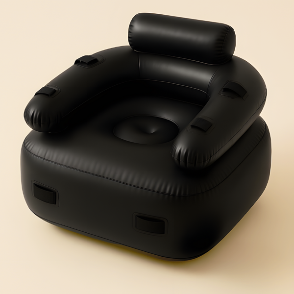 Inflatable play chair