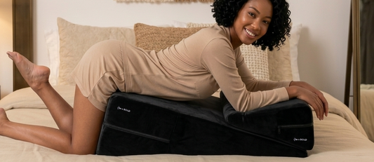 home in bold wedge & ramp sex positioning pillow combo