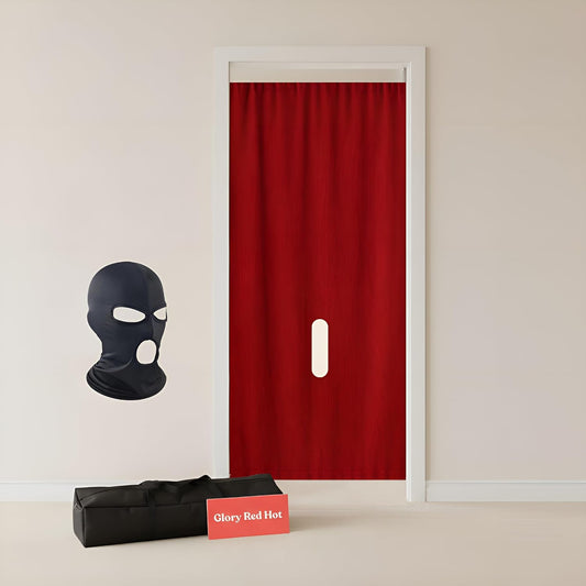GLORY RED HOT - Portable Glory Hole Wall Red Hot - Gloryhole Kit Doorway - Portable Glory Hole Kit