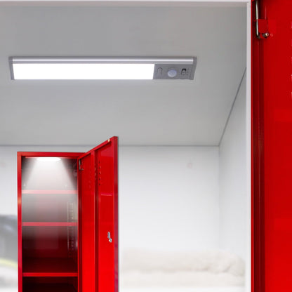 School Locker Light Magnetic, Rechargeable White Locker Lights for Girls, Wireless Motion Sensor Light Indoor