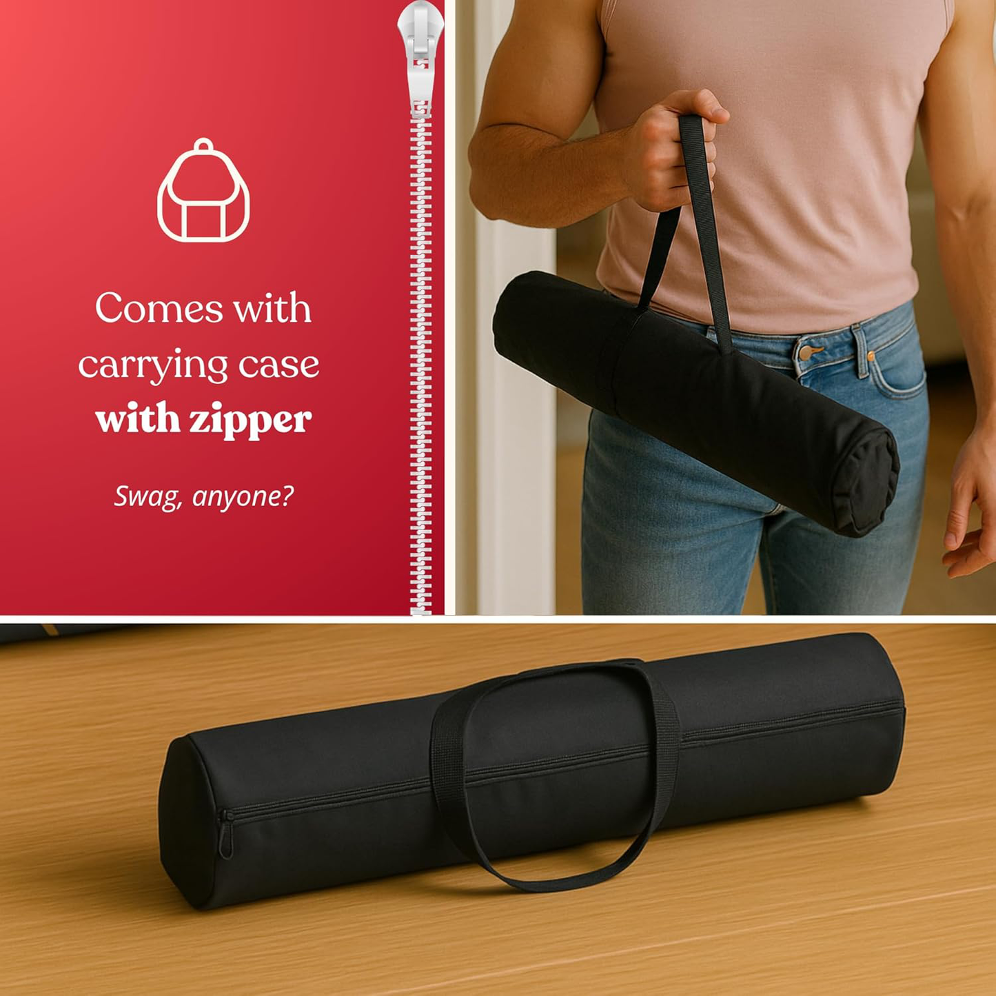 GLORY RED HOT - Portable Glory Hole Wall Red Hot - Gloryhole Kit Doorway - Portable Glory Hole Kit