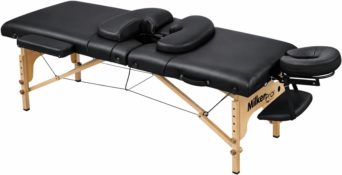 MILKER PRO - Ergonomic Breast Support for Massage Comfort-Spa Therapy, Chest Relief, & Professional Bodywork