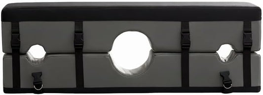 STOCKADE PILLOW - Bondage Stock BDSM Restraint - Hardcore Neck & Wrist Lock for Total Submission, Control & Power Play