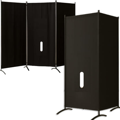 Freestanding Glory Hole Curtain Wall-No Drill Portable High-End Gloryhole Kit with Durable Metal Frame