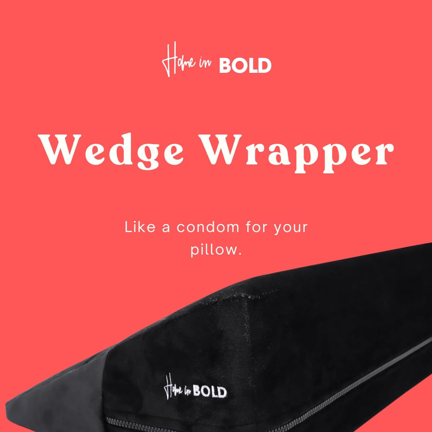 WEDGE PILLOWCASE-Sex Wedge Pillow Cover - Wedge Pillowcase Cover for Positioning Wedges - Sex Pillow Cover with Zipper