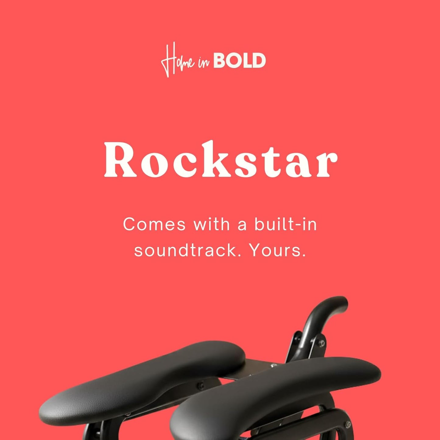 ROCKSTAR - Adult Rocking Chair - Get Cocky with a Dildo Chair Built for Rocking Chair Sex - Handle-Controlled Motion