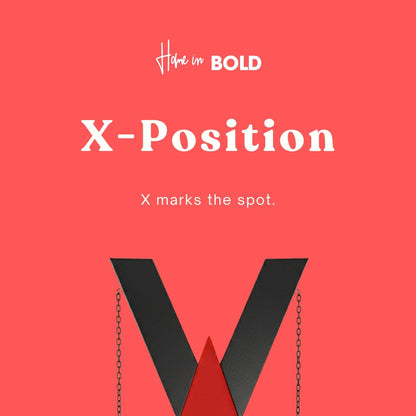 X-Position (Home in Bold)-St Andrews Cross Adult Furniture Furniture for Roleplay-Heavy-Duty Adjustable X Cross