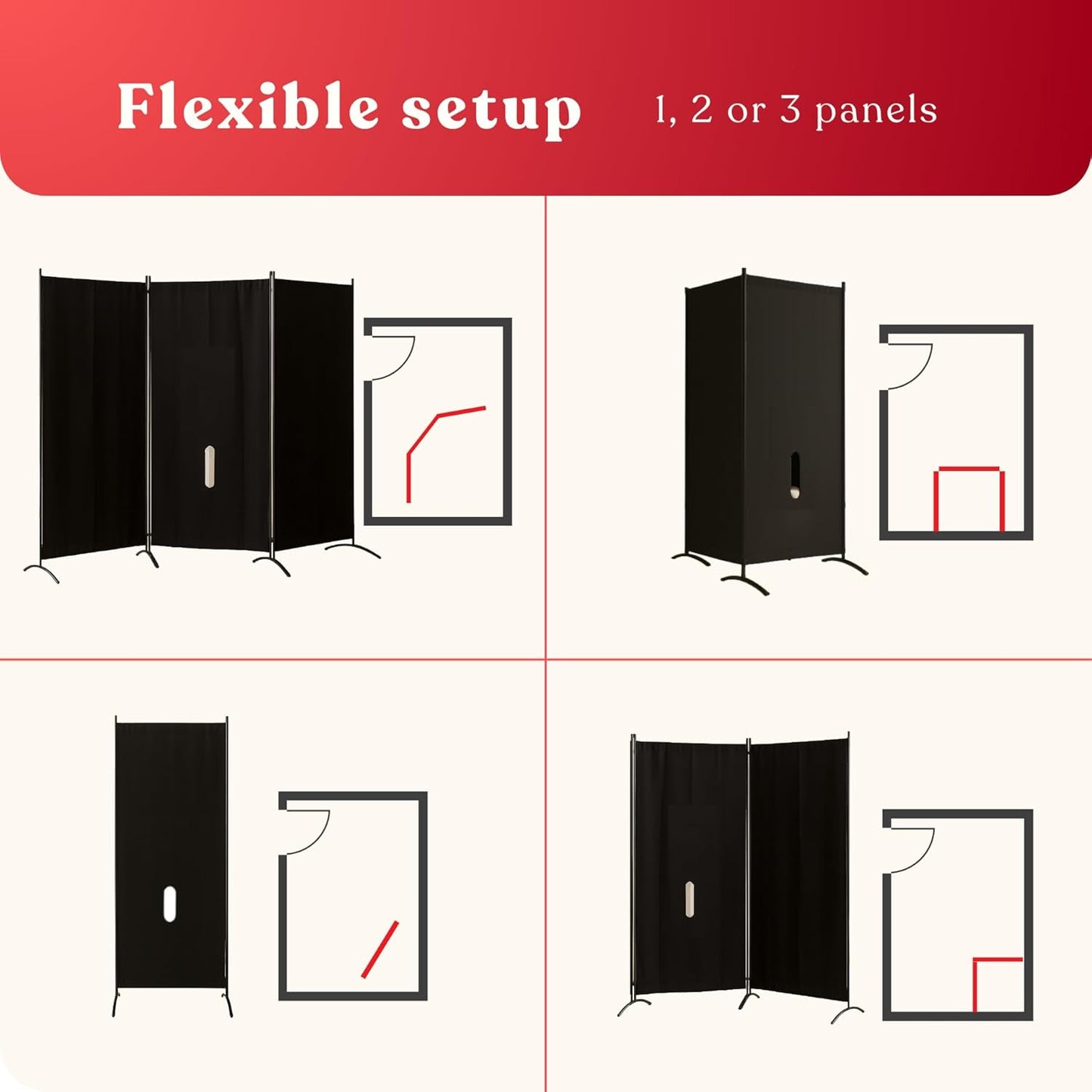 Freestanding Glory Hole Curtain Wall-No Drill Portable High-End Gloryhole Kit with Durable Metal Frame