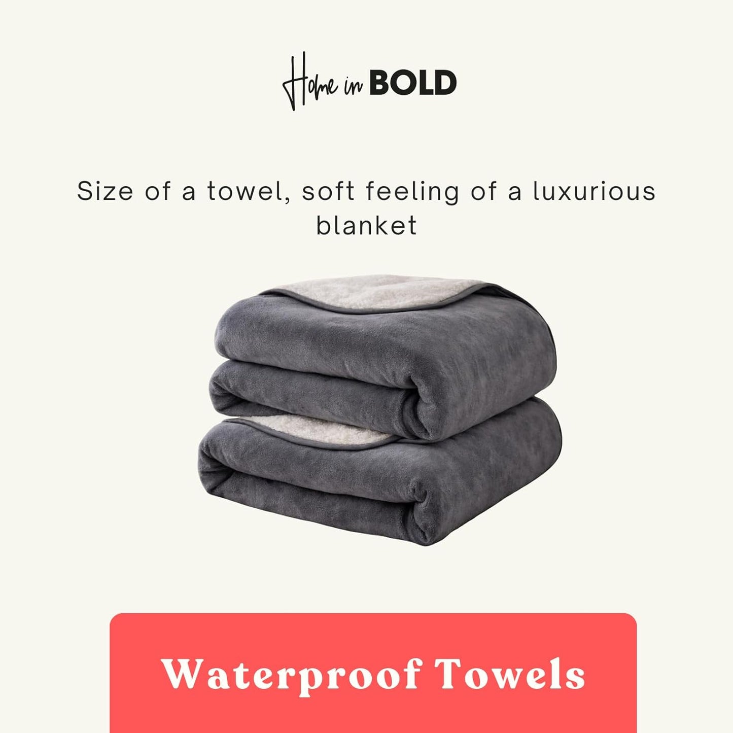 POUND PAD LITE - 2 Pack Sex Towels - Waterproof Towels for Intimacy with Overhang - Squirt Towel Alternative for Messy Fun