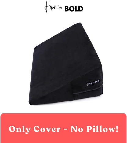 WEDGE PILLOWCASE-Sex Wedge Pillow Cover - Wedge Pillowcase Cover for Positioning Wedges - Sex Pillow Cover with Zipper
