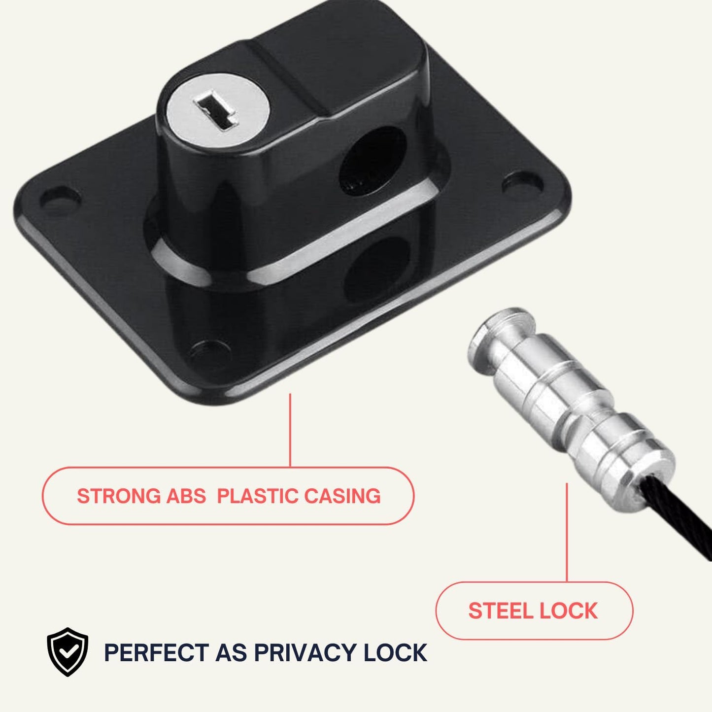 Sliding Barn Door Lock with Key Exterior - Contemporary Entrance Barn Door Key Lock