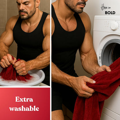 GLORY RED VELVET - Portable Glory Hole Wall Red Velvet - Gloryhole Kit Doorway - Portable Glory Hole Kit