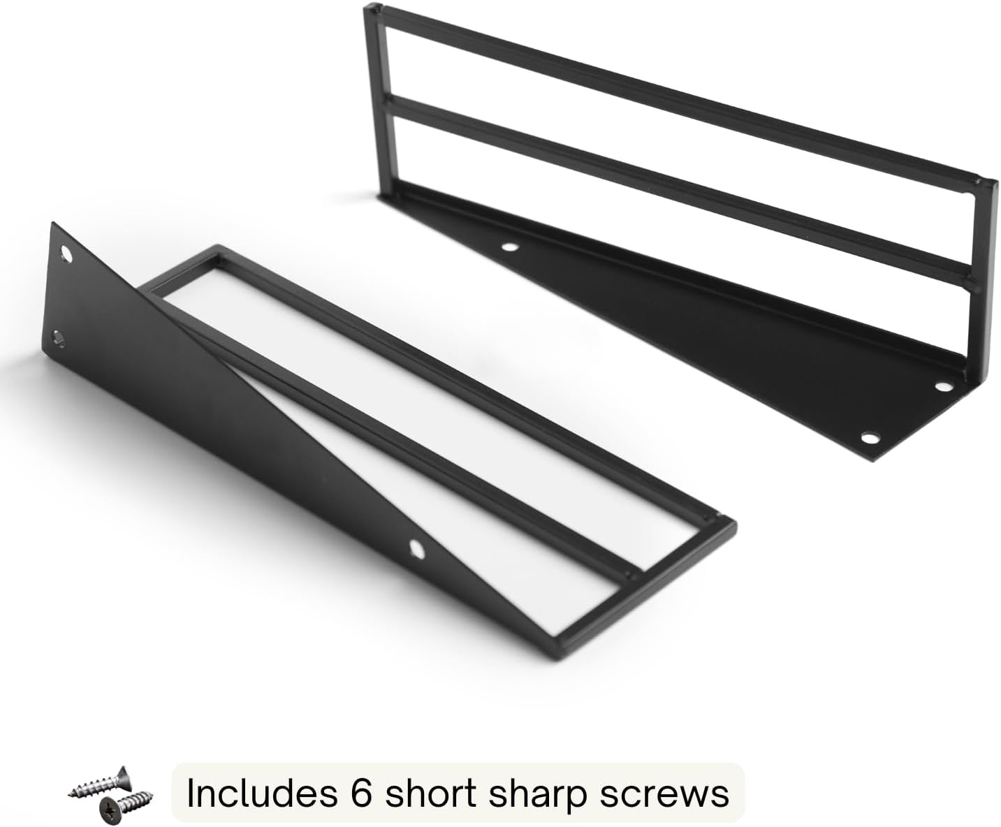 Under Cabinet Cutting Board Holder-2 Layer Metal Cutting Board Rack-Heavy Duty Vertical Horizontal Cutting Board
