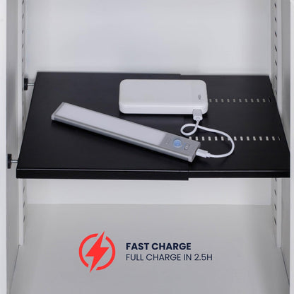 School Locker Light Magnetic, Rechargeable White Locker Lights for Girls, Wireless Motion Sensor Light Indoor