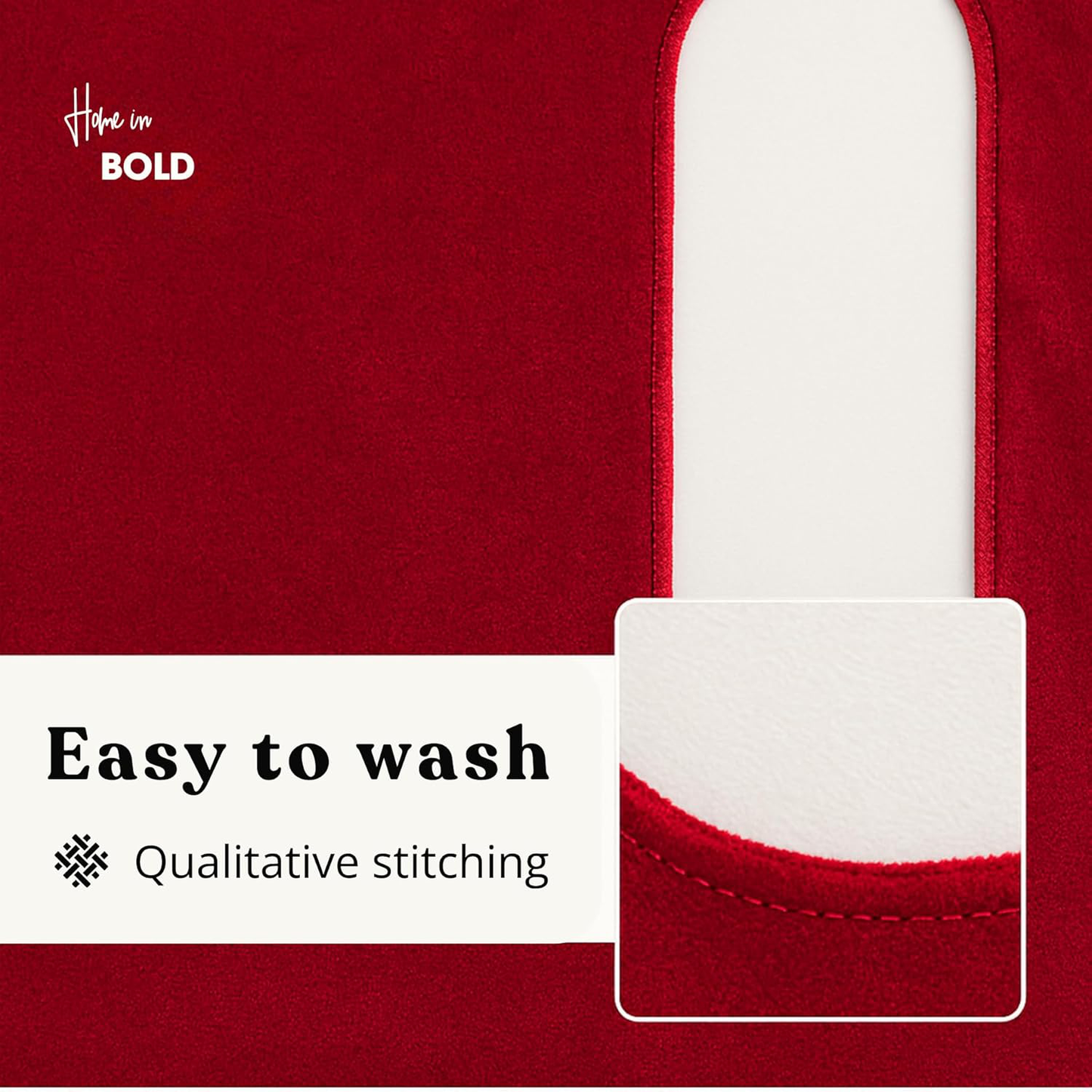 Portable Glory Hole Wall Red Velvet-Gloryhole Kit Doorway-Portable Glory Hole Curtain (Red)