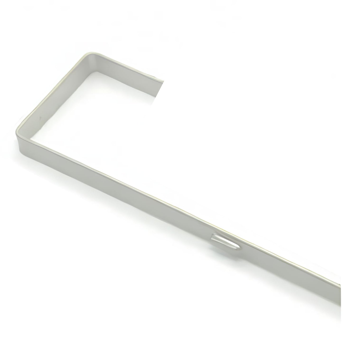 [Heavy Duty] 14.5" Over-The-Door Mirror Hanger Set of 2 (WHITE) + Anti-Damage Suction Cups-1.7" Depth