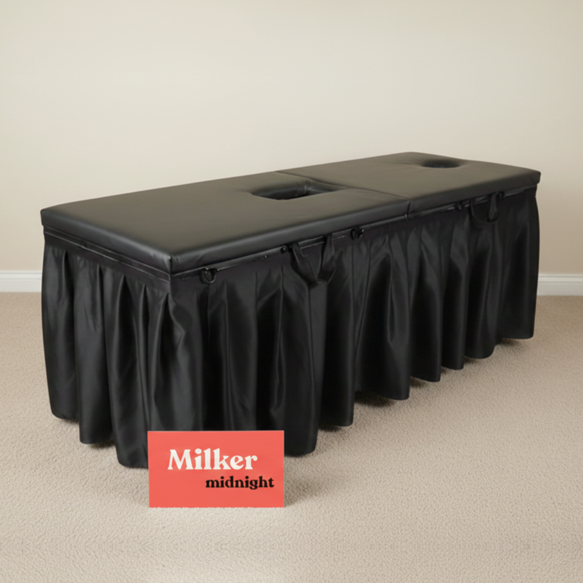 MILKER: MIDNIGHT – Milking Table Massage Table with Glory Hole