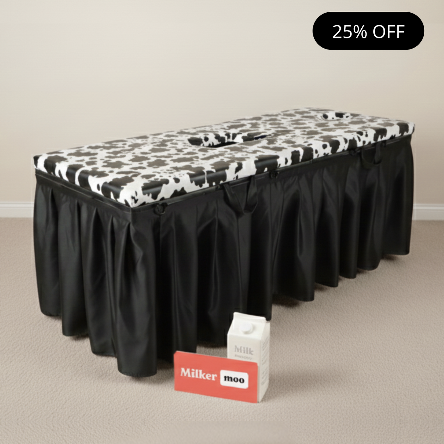 MILKER – Milking Table Massage Table with Glory Hole (300 LB Capacity) Home in Bold