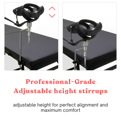 THE CHECKUP - Massage Table with Leg Stirrups