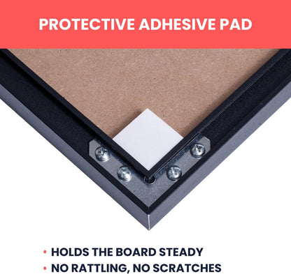 Over The Door Whiteboard-Adjustable 4 Heights Dry Erase Board for Door with Eraser, Magnet, 2 Markers & 2 Hooks