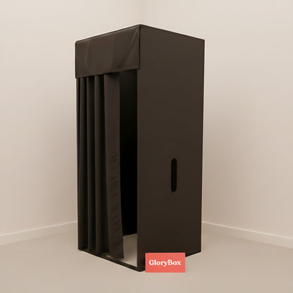 GLORY BOX - Freestanding Glory Hole Box - Portable High-End Gloryhole Kit with Durable Metal Frame Box Setup MyHomeinBold