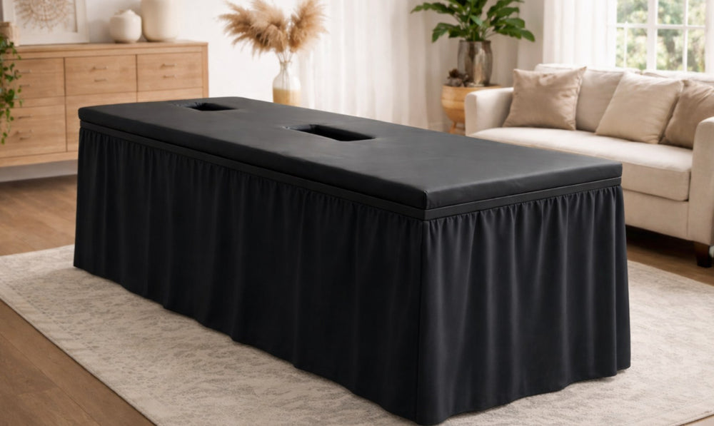 MILKER PRO with removable privacy skirt in a living room